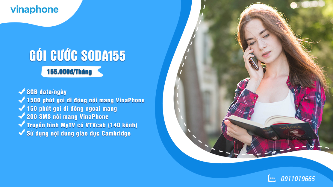 VinaPhone gói cước SODA155